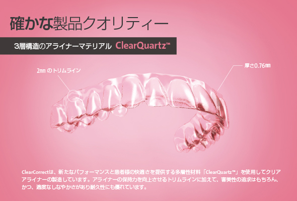 クリアコレクト矯正